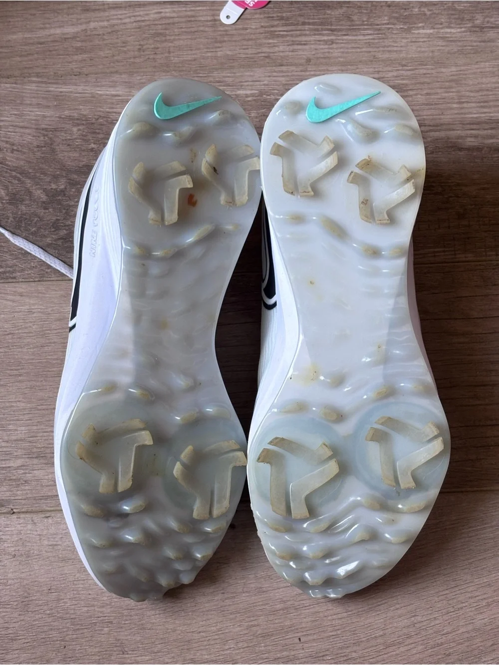 Nike Air Zoom Infinity Tour Next White & Green Golf Shoes Sz 9 - Picture 7 of 7